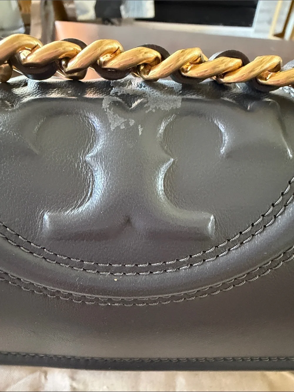 NWT Tory Burch Small Matte Fleming Crossbody Bag/Dust Bag $498